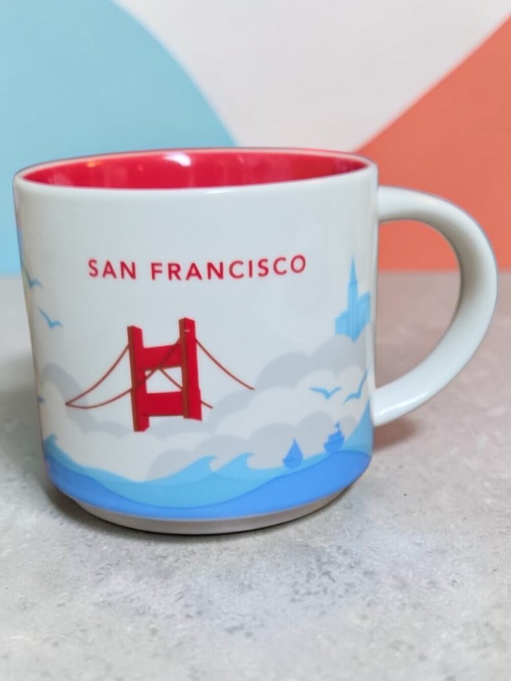 Starbucks San Francisco You Are Here Collection 14oz Mug 2015